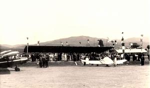 133-AERODROMES-ET-BASES-1945-1962-1-GUELMA (48) INAUGURATION EN 57 DE L AERODROME